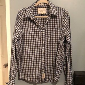 Abercrombie plaid shirt